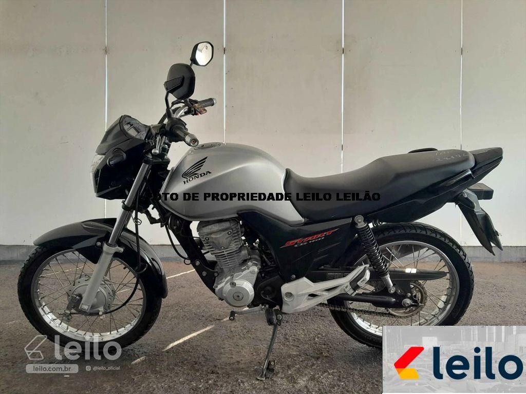 HONDA CG START 160 PRATA 2024
